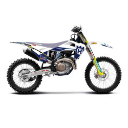 Kit déco BLACKBIRD Replica Factory Team pour Husqvarna - 1128016