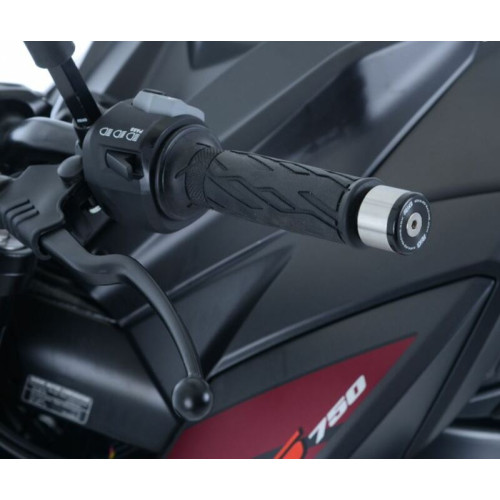 Embouts de guidon R&G RACING noir Suzuki GSX-S750 - 1082535001