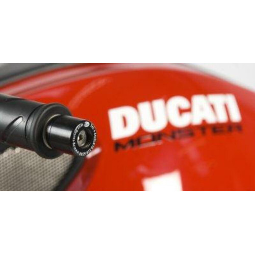 Embouts de guidon R&G RACING noir Ducati - 1082478001