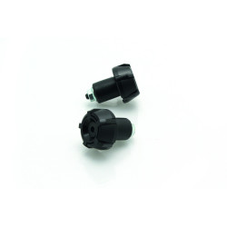 Embouts de guidon V PARTS Spark Ø18mm Noir/Noir - 1083310003