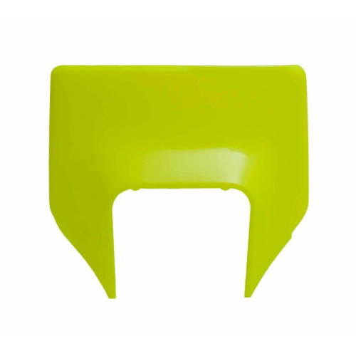 Plaque frontale RACETECH Neon Yellow Husqvarna