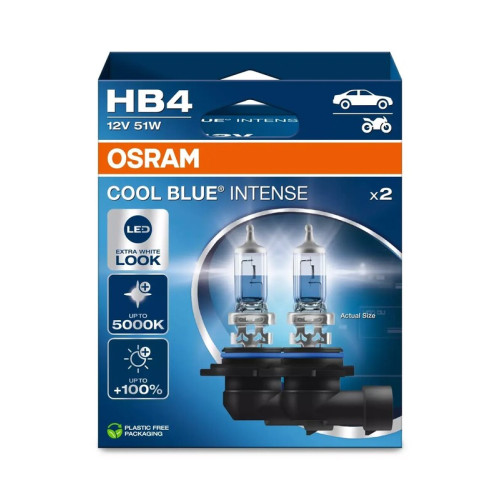 Ampoule OSRAM Cool Blue Intense HB4 12V/51W - x2