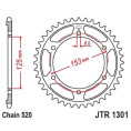 Couronne JT SPROCKETS acier standard 1301 - 520