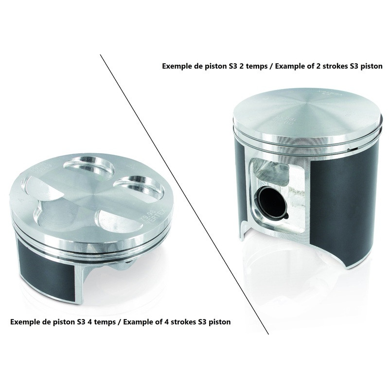 Piston forgé S3 Ø79,96mm compression standard TRS One 300