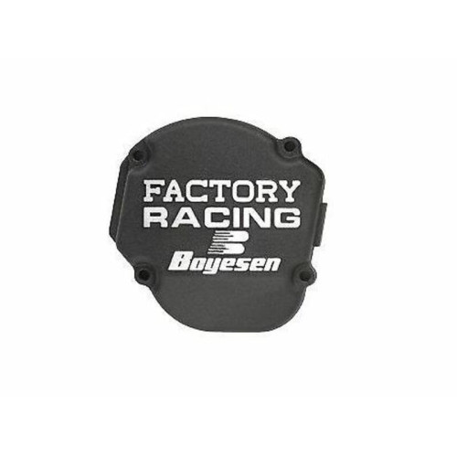 Couvercle d'allumage BOYESEN Factory Racing noir Yamaha YZ250