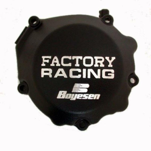 Couvercle d'allumage BOYESEN Factory Racing noir