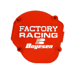 Couvercle de carter d'allumage BOYESEN Factory Racing rouge - Gas Gas MC65