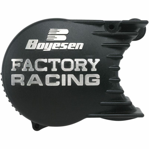 Couvercle de carter d'allumage BOYESEN Factory Racing noir