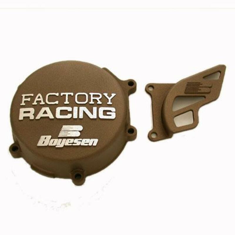 Couvercle d'allumage BOYESEN Factory Racing magnésium Kawasaki KX80/KX85