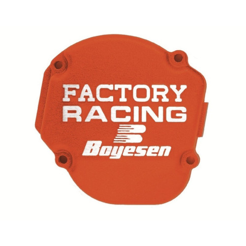 Couvercle de carter d'allumage BOYESEN Factory Racing orange - KTM SX65