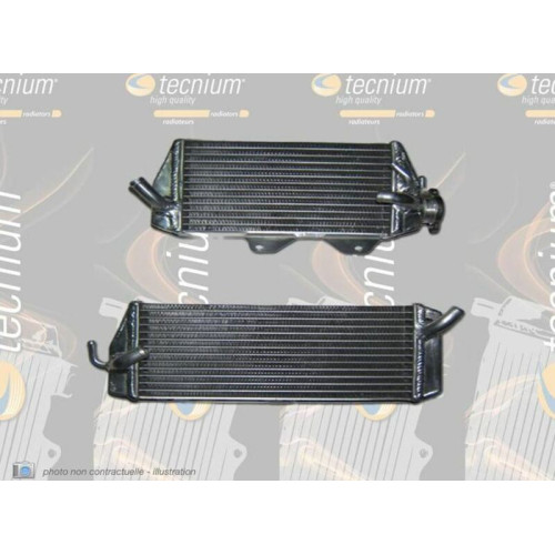 Radiateur gauche TECNIUM Oversize - Yamaha YZ85