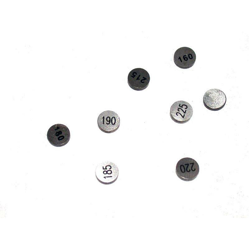 Pastilles de soupape HOT CAMS Ø10,0x2,30mm - jeu de 5