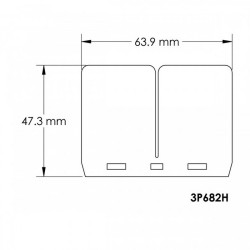 LAMELLES DE RECHANGE POUR BOITE A CLAPETS V-FORCE3