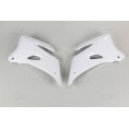 Ouïes de radiateur UFO blanc Yamaha YZ250F/450F