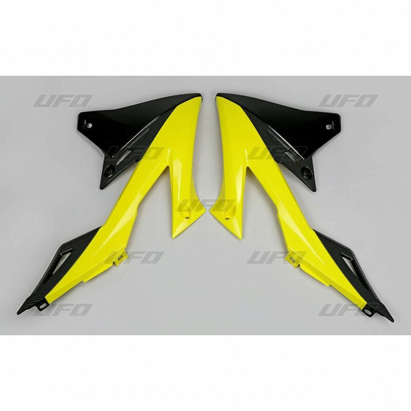 Ouïes de radiateur UFO couleur origine 2018 Suzuki RM-Z450