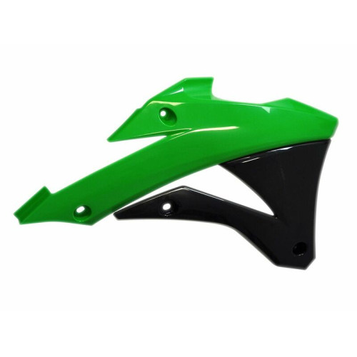 Ouïes de radiateur RACETECH vert KX 85