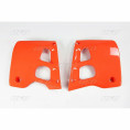 Ouïes de radiateur UFO orange Honda CR125R/250R