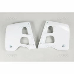 Ouïes de radiateur UFO blanc Honda CR125R/250R