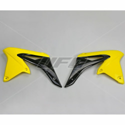 Ouïes de radiateur UFO jaune Suzuki RM-Z250