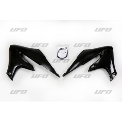 Ouïes de radiateur UFO noir Yamaha YZF450F