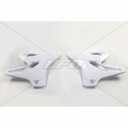 Ouïes de radiateur UFO blanc Yamaha YZ125/250