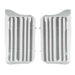 Ouïes de radiateur RACETECH blanc Honda CRF450R