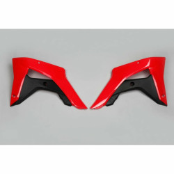 Ouïes de radiateur UFO couleur origine 2017 rouge/noir Honda CRF450RX