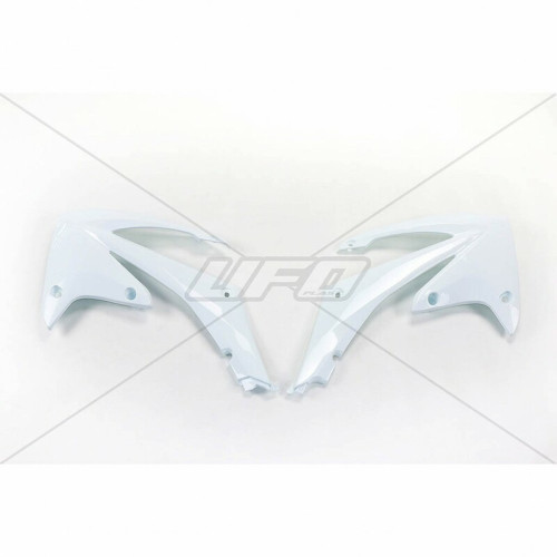 Ouïes de radiateur UFO blanc Honda CRF250R/450R