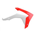 Ouïes de radiateur POLISPORT couleur origine rouge/blanc Honda CRF250R/CRF450R