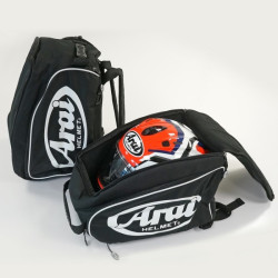 Sac à dos pour casque en textile ARAI - Noir