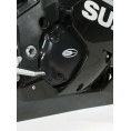 Couvre-carter droit R&G RACING noir Suzuki GSX-R750