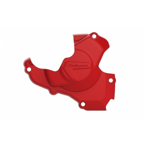 Protection de carter d'allumage POLISPORT rouge Honda CRF250R