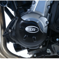 Couvre-carter gauche R&G RACING noir Kawasaki Z650