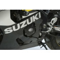 Couvre-carter gauche R&G RACING noir Suzuki GSX-R750