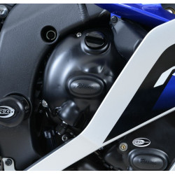 Couvre-carter droit R&G RACING Race Series noir Yamaha YZF-R6