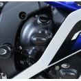 Couvre-carter droit R&G RACING Race Series noir Yamaha YZF-R6