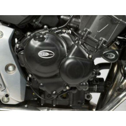 Couvre-carter droit R&G RACING noir Honda CB600F