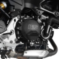 Kit de couvre-carter moteur (alternateur/embrayage) R&G RACING PRO noir