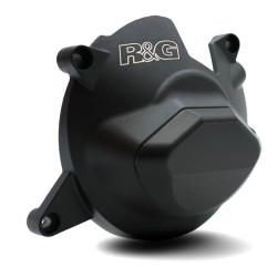 Couvre-carter gauche (alternateur) R&G RACING PRO noir 