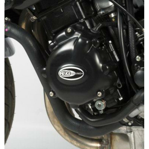 Couvre-carter droit R&G RACING noir Suzuki GSR600/750