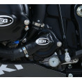 Couvre-carter gauche (pompe à eau) R&G RACING noir GSX-R 1000