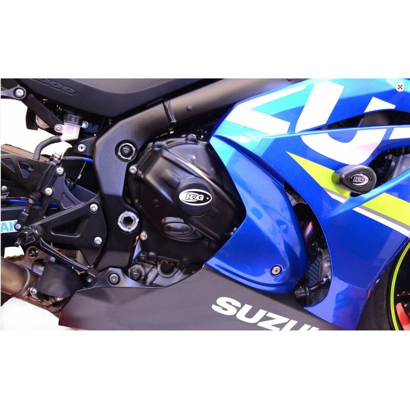 Couvre-carter droit (embrayage) R&G RACING Race Series noir Suzuki GSX-R1000