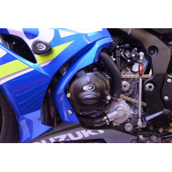 Couvre-carter gauche R&G RACING Race Series noir Suzuki GSX-R1000