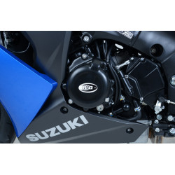 Couvre-carter gauche R&G RACING noir Suzuki GSX1000S