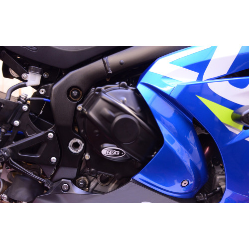 Couvre-carter droit (embrayage) R&G RACING noir Suzuki GSX-R1000