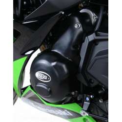 Couvre-carter gauche R&G RACING noir Kawasaki Z650