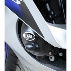 Couvre-carter gauche R&G RACING Race Series noir Yamaha YZF-R6