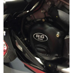 Couvre-carter droit R&G RACING noir Aprilia RSV4