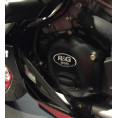 Couvre-carter droit R&G RACING noir Aprilia RSV4