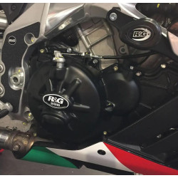 Couvre-carter droit R&G RACING noir Aprilia RSV4